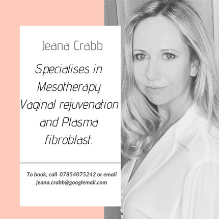 Jeana - Mesotherapy Vaginal rejuvenation and Plasma fibroblast